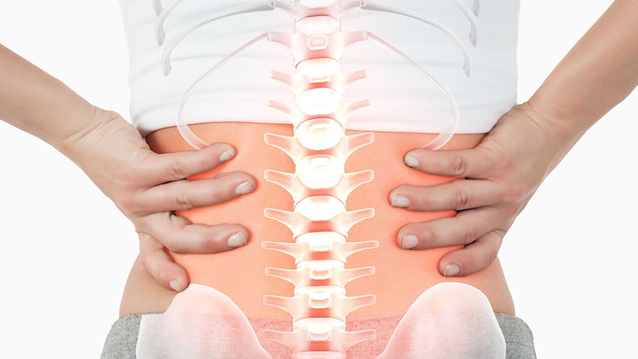 leziuni ale coloanei vertebrale în durerile de spate
